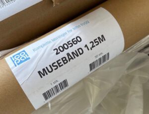 Musebånd aluminium 1,25 meter   Icopal Ventex musebånd  pakke 50stk 30kr pr stk